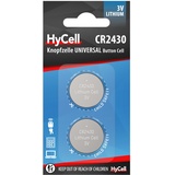 HyCell Knopfzelle CR 2430 3V 2 St. 300 mAh Lithium