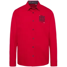 Camp David Langarmhemd rot 4XL