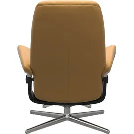 Stressless Stressless® »Consul« mit Cross Base, Größe S, M & L, Holzakzent Schwarz