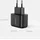 UGREEN USB-C Charger 25W + USB-C Cable 2m Black