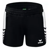 Erima Six Wings Worker Shorts Damen schwarz/weiß 42