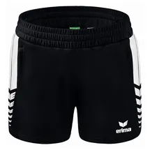 Erima Six Wings Worker Shorts Damen schwarz/weiß 42