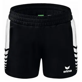 Erima Six Wings Worker Shorts Damen schwarz/weiß 42