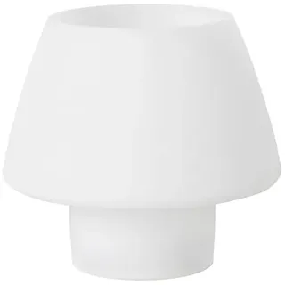 Duni 4x DUNI Kerzenhalter Moody Maxi 123 x Ø 129 mm Weiß