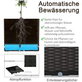 Outsunny Hochbeet braun