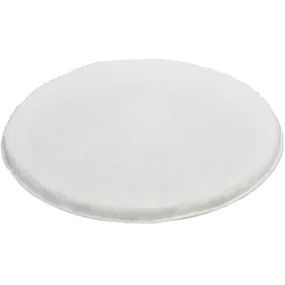 Kleine Wolke Badteppich / 60 cm, rund, polarweiß 4004478198319