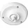 ledscom.de Baldachin Porzellan weiß 105mm Ø