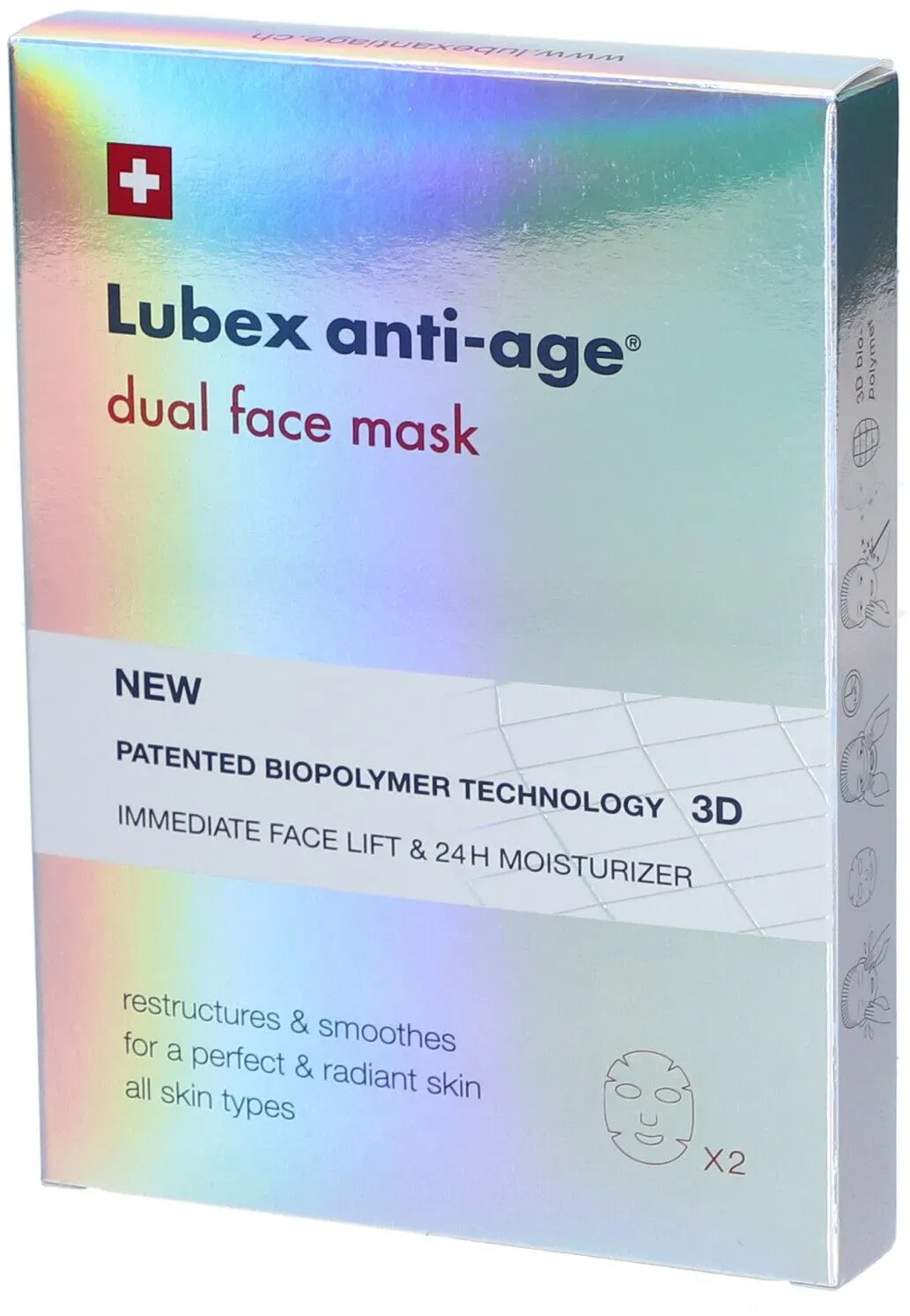 Lubex Anti-Age Doppel-Gesichtsmaske