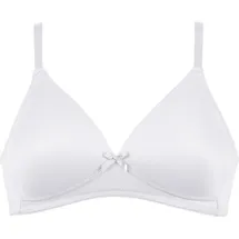 NATURANA T-Shirt-BH, Schleife, für Damen, weiß, 80C