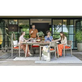 Möbel Kraft Amalfi Gartentisch 95 x 76 cm mehrfarbig