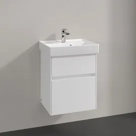 Villeroy & Boch Collaro Waschbeckenunterschrank 46 x 55 cm Glossy White