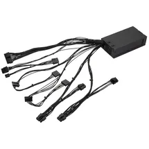 kompatible Ware FlexGURU PRO 500W unité d'alimentation d'énergie 24-pin ATX Noir