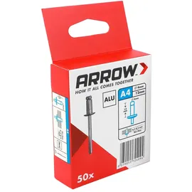 ARROW Blindniete RA Alu Ø 4 mm x 12 mm 50 Stück
