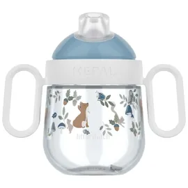 Mepal Mio Antitropf-Trinklernbecher 200 ml - blau