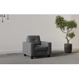 PLACES OF STYLE Sessel »Varese«, Kreuznaht in beige grau