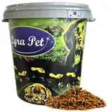 Lyra Pet 5 kg Lyra Pet® Mehlwürmer-/Soldatenfliegenlarven-Mix in 30 L Tonne