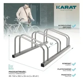 Karat Fahrradständer Linus Silber
