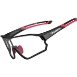 ROCKBROS 10135 photochromic UV400 cycling glasses 10135 Rot/Schwarz