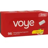 fertin pharma a/s Voye Citrus 2 mg Wirkstoffhaltige Kaugummis mit Nikotin 96 St.