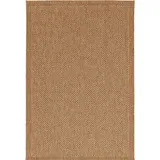 OTTO home Teppich Arona, Sisal-Optik mit Bordüre, auch für Balkon und Terrasse, rechteckig, Höhe: 7 mm, In- und Outdoor geeignet, Wetterfest & UV-beständig braun 120 cm x 170 cm x 7 mm