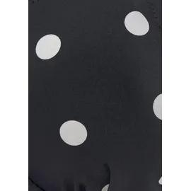 LASCANA Bügel-Bikini-Top Damen Schwarz/Weiß 34 Cup B