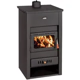 PRITY K2 CP W13 Scheitholzofen mit Wassermantel & Gusseisenplatte | 15 kW | Ø130