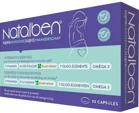 Natalben Supra Schwangerschaft 30 Kapseln