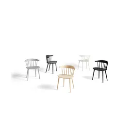HAY J104 Stuhl warmgrau