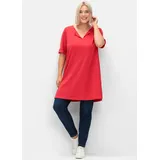 sheego Longshirt Rot 44/46