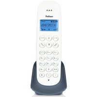 Profoon PDX300 Serie Schnurloses DECT-Telefon (Mobilteile: 1) blau|weiß
