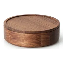 Continenta Holzdose 19 x 19 x 6 cm 1-tlg. braun
