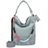 Fritzi aus Preußen Schultertasche Olga Limited Leo Rainbow Sky Hobo Bag Leo Soft Blue