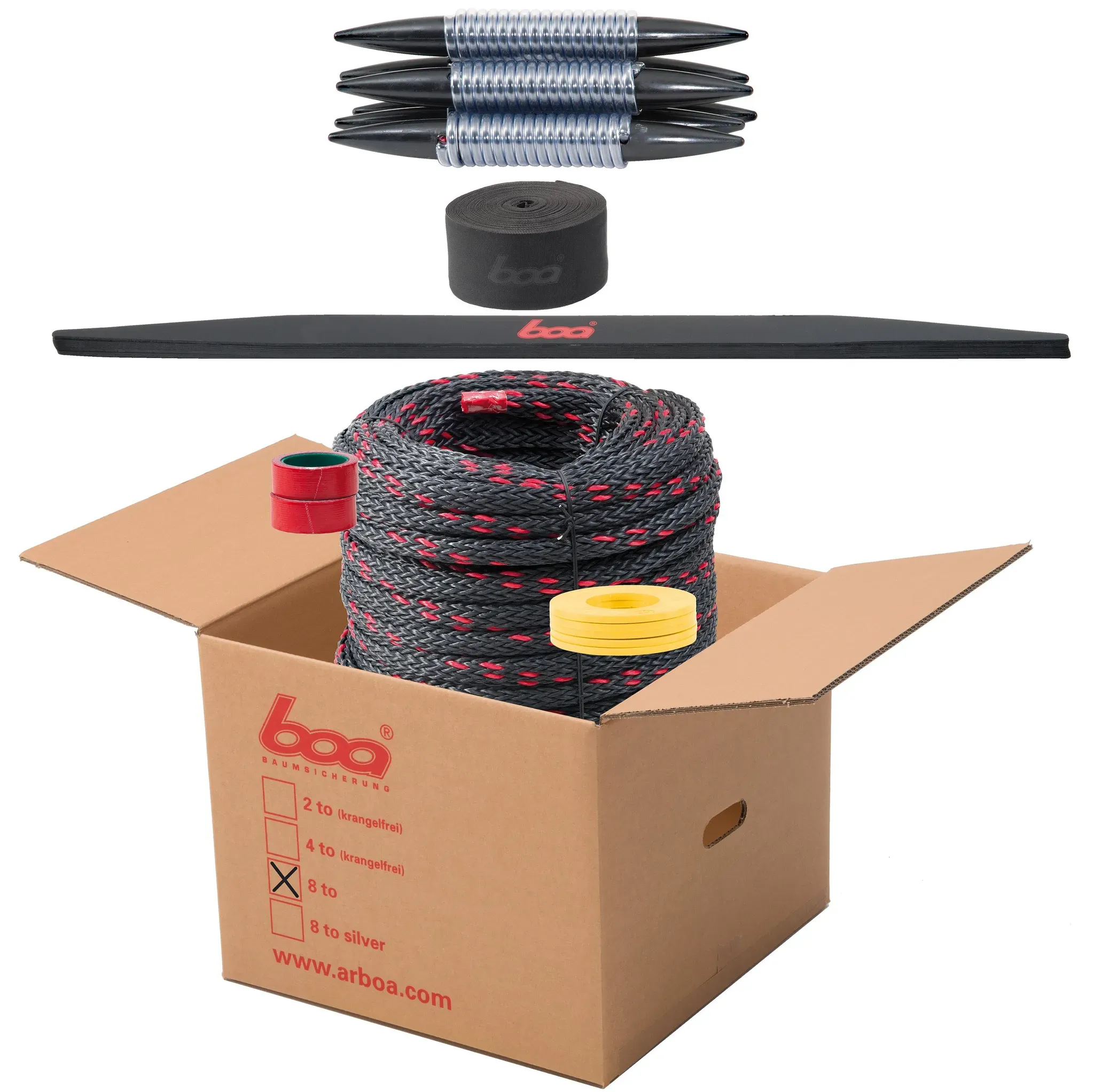 Arboa Kronensicherungsset Boa 8 t