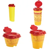 Sanismart Abwurfbehälter für Kanülen und Spritzen 1500 ml