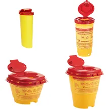 Sanismart Abwurfbehälter für Kanülen und Spritzen 1500 ml