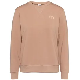 KARI TRAA Kari Crew Sweatshirt - Midtone Sand Grey - L