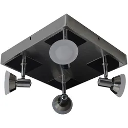 Näve 4er LED-Deckenleuchte "JERICHO" d:28cm