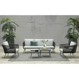 Garden Impressions Alburi Set 5-tlg. Grau/Hellgrau