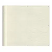 vidaXL Balkon-Sichtschutz Creme 90x800 cm 100 % Polyester-Oxford