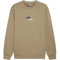 Puma Herren, Sweatshirt, Better Sportswear Crew, Oak Branch, XL