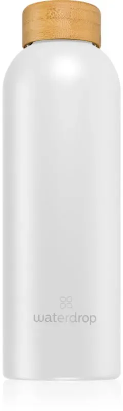 Waterdrop Thermo Steel Wasserflasche aus Edelstahl Farbe White Matt 600 ml