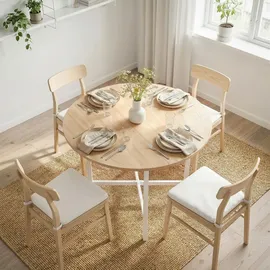 Homcom Küchentisch 80 x 76 cm beige