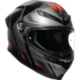 AGV K6 S Karve Matt Black Grey red, M