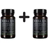 KIKI Health Krill Oil 590mg 30 Kapseln Dose