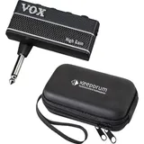 Vox Kopfhörer-Verstärker für Gitarre amPlug 3 High Gain mit Tasche, - Schwarz