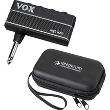 Vox Kopfhörer-Verstärker für Gitarre amPlug 3 High Gain mit Tasche, - Schwarz