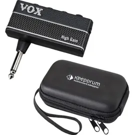 Vox Kopfhörer-Verstärker für Gitarre amPlug 3 High Gain mit Tasche, - Schwarz