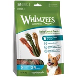 WHIMZEES Wellness Toothbrush Größe S für Hunde (24 Stück) Hundesnacks