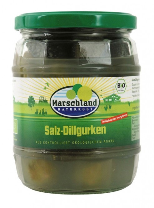 Marschland Salzdillgurken bio 300g