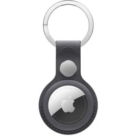 Apple AirTag Feingewebe Schlüsselanhänger schwarz